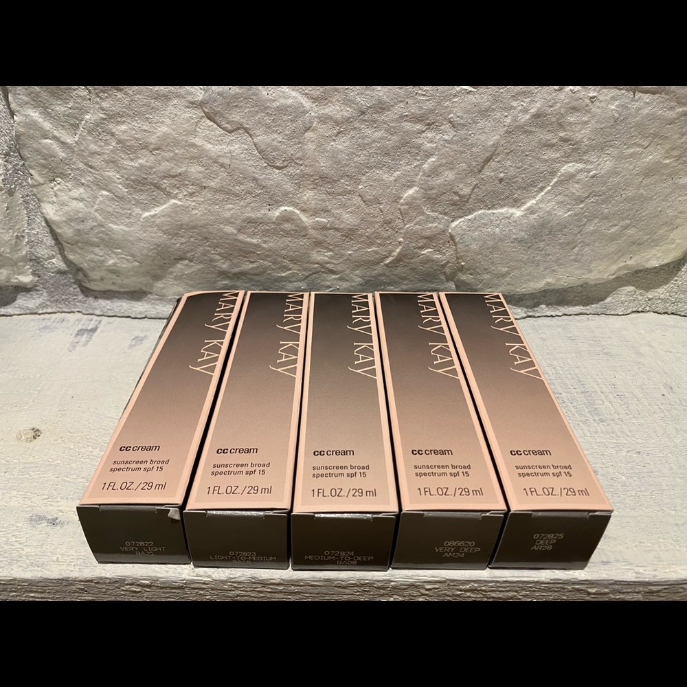MK CC Cream broad spectrum SPF 15, light coverage.
